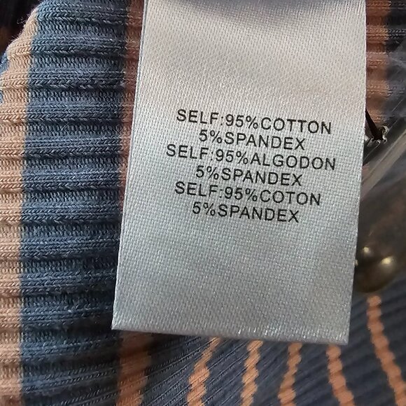 NWT WHITEROOM & CACTUS (S) A-Line Striped Dress - Picture 7 of 8